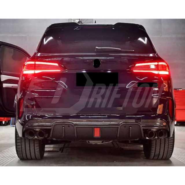 Manhart Style Dry Carbon Fiber Rear Diffuser For BMW F95 X5M 2019-2023