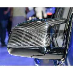 Dry Carbon Fiber Replacement Side Mirror Cover For BMW F96 X6M 2019-2023
