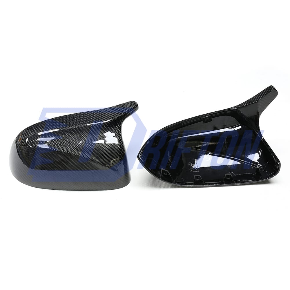 AN Style Carbon Fiber Replacement Side Mirror Cap For BMW X6 G06 2019-2023