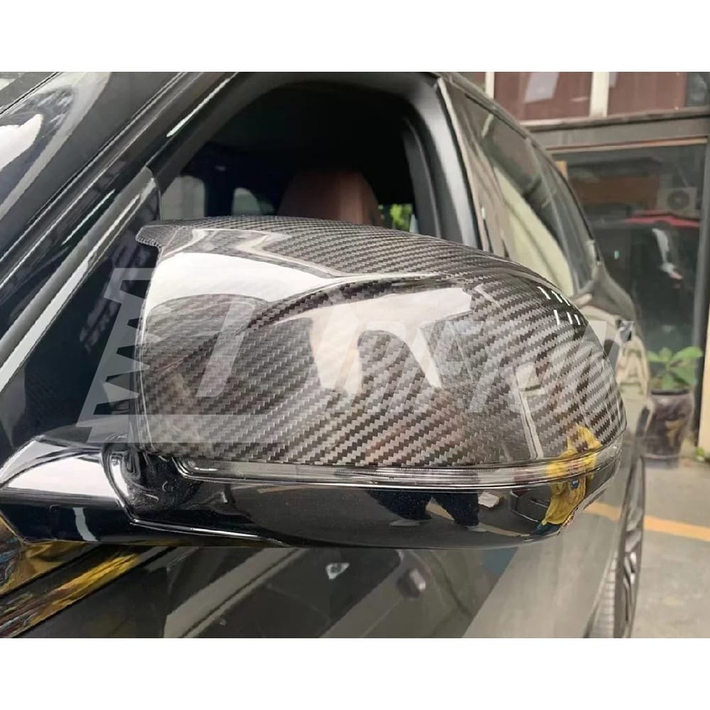 Carbon Fiber Replacement Side Mirror Cap For BMW X6 G06 2019-2023