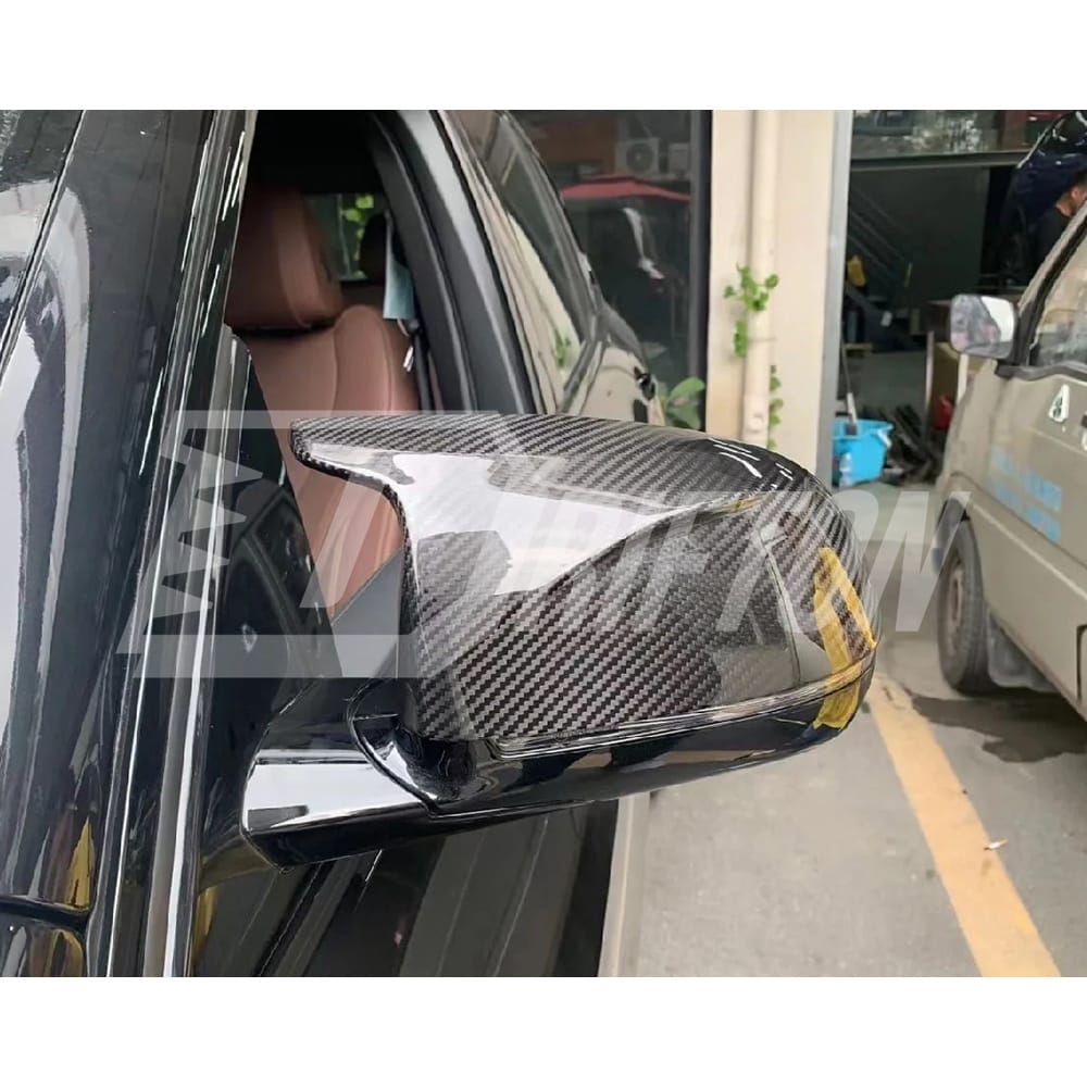 Carbon Fiber Replacement Side Mirror Cap For BMW X6 G06 2019-2023