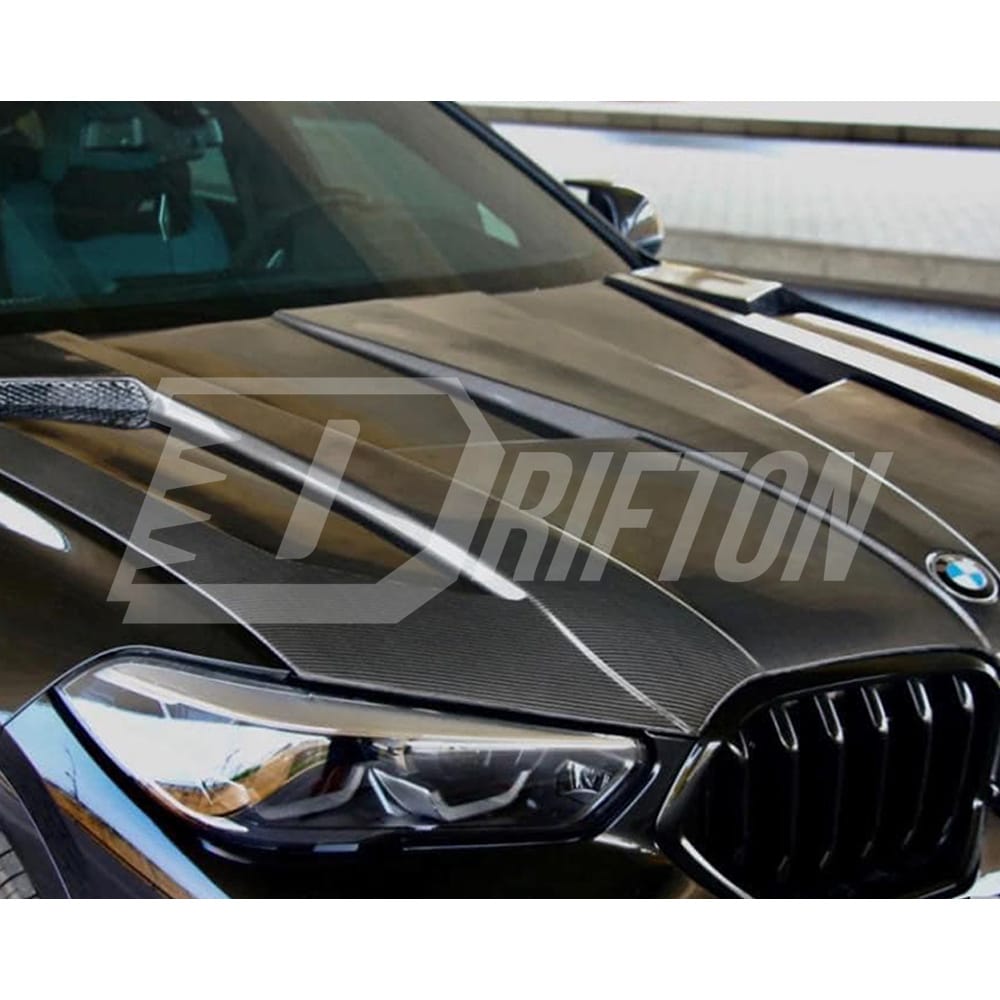 LD Style Carbon Fiber Hood For BMW X6 G06 2019-2023