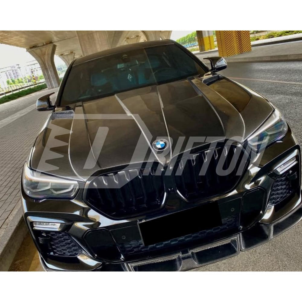 LD Style Carbon Fiber Hood For BMW X6 G06 2019-2023