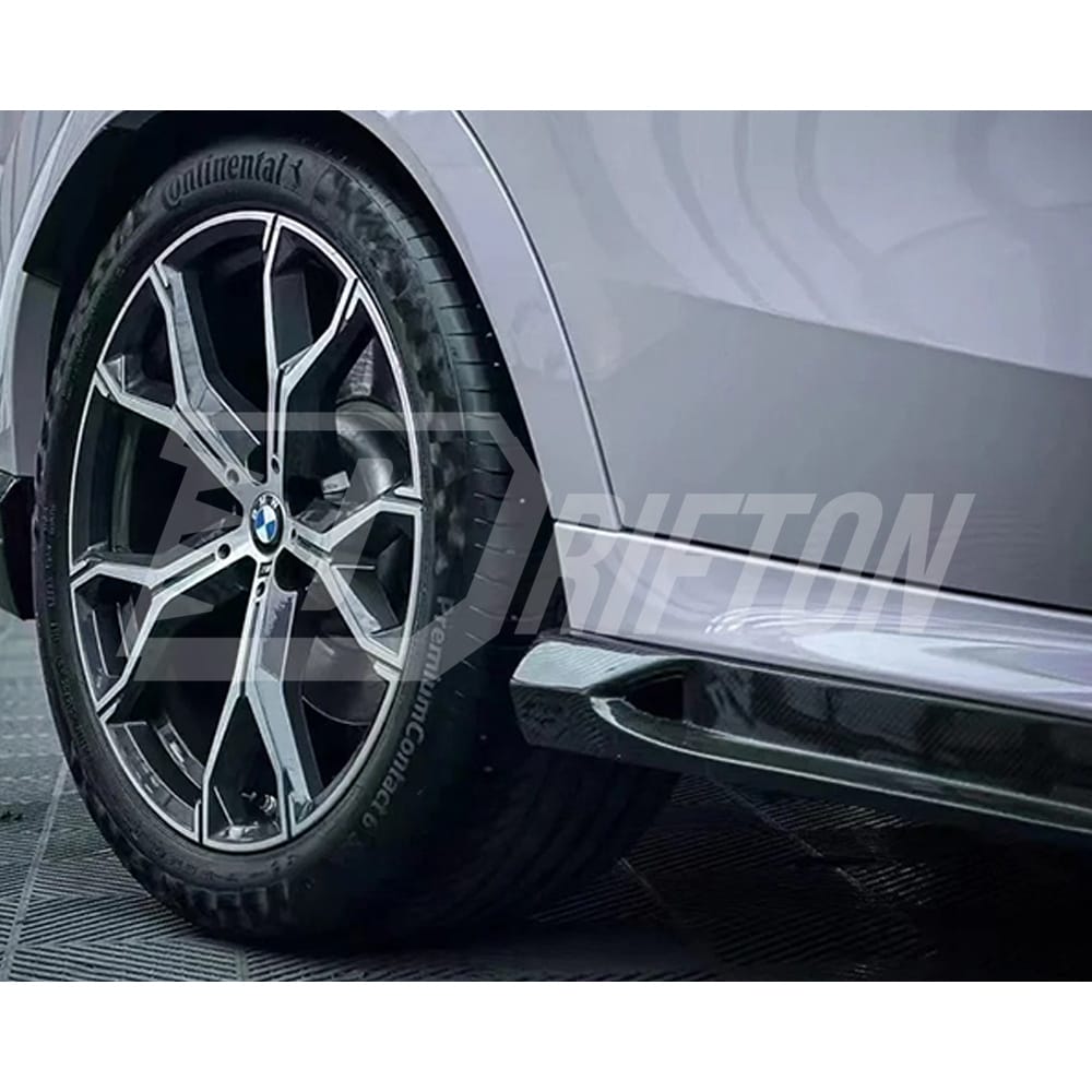 LD Style Carbon Fiber Side Skirt For BMW X6 G06 2019-2023