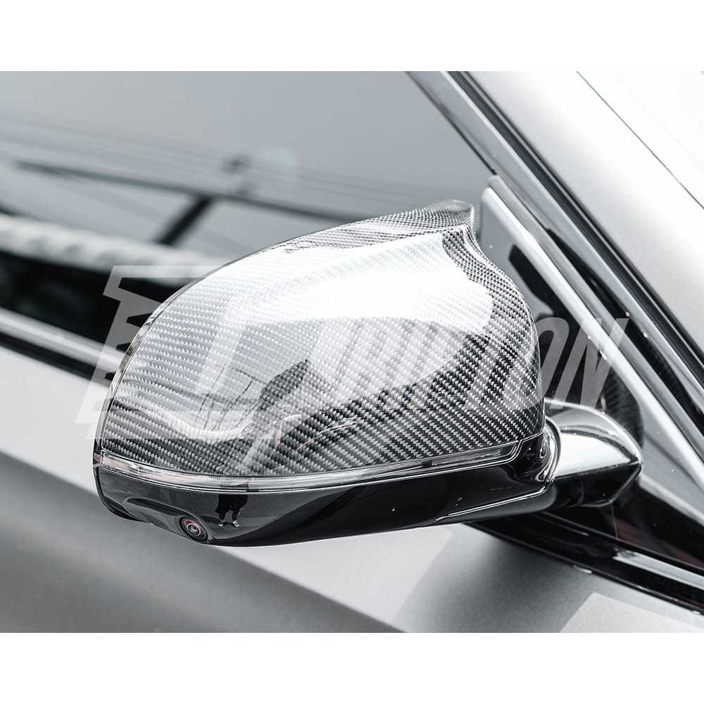 M Style Dry Carbon Fiber Replacement Side Mirror Cap For BMW X6 G06 2019-2023