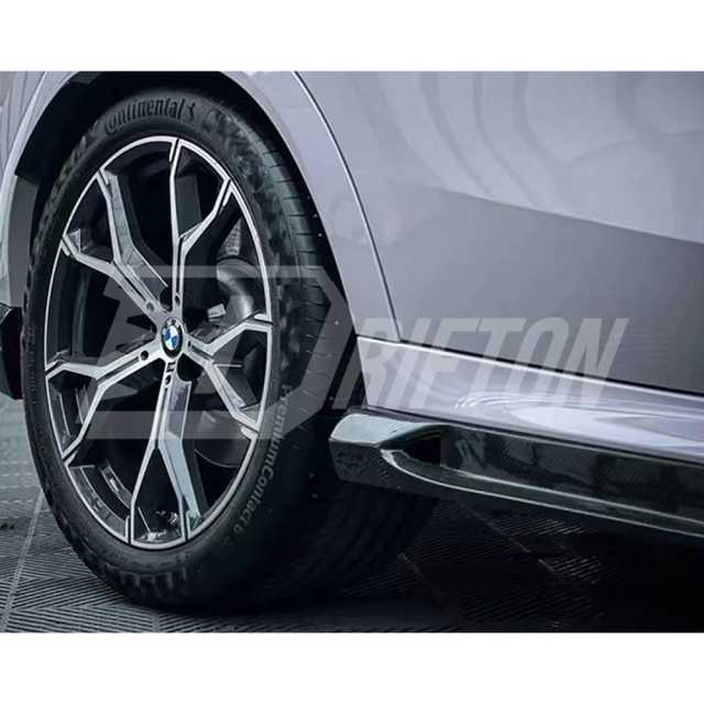 LD Style Carbon Fiber Side Skirt For BMW X6 G06 2019-2023