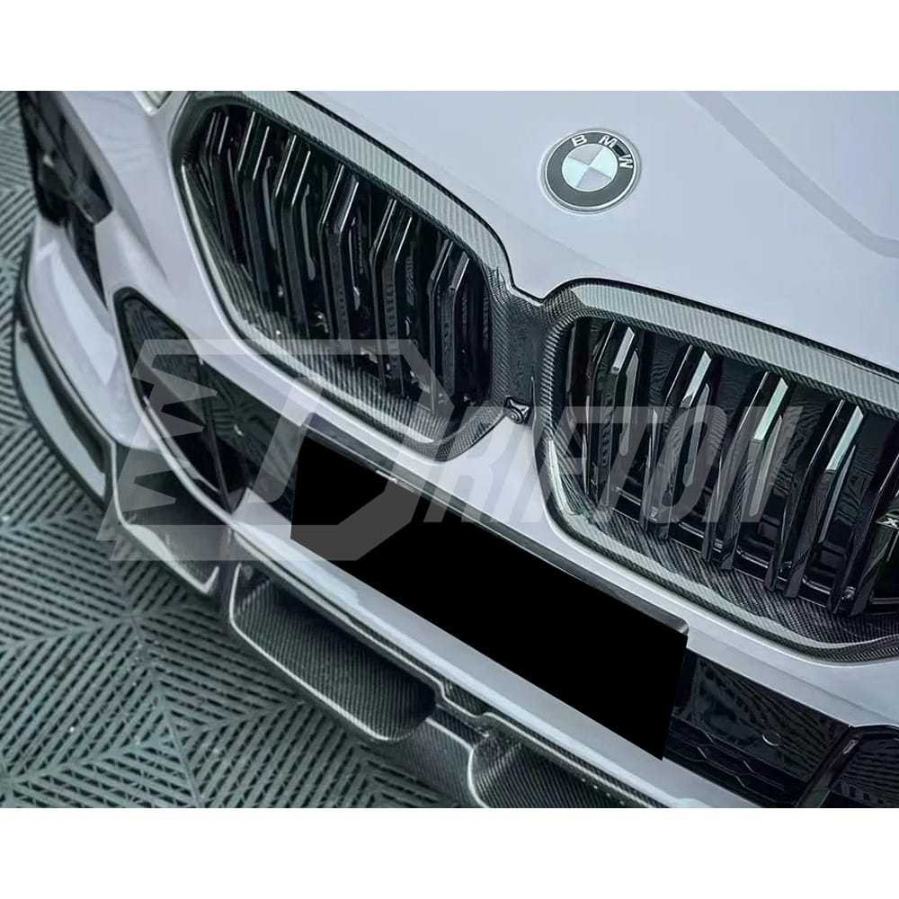 LD Style Carbon Fiber Front Grille For BMW X6 G06 2019-2023