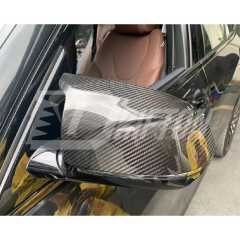Carbon Fiber Replacement Side Mirror Cap For BMW X6 G06 2019-2023