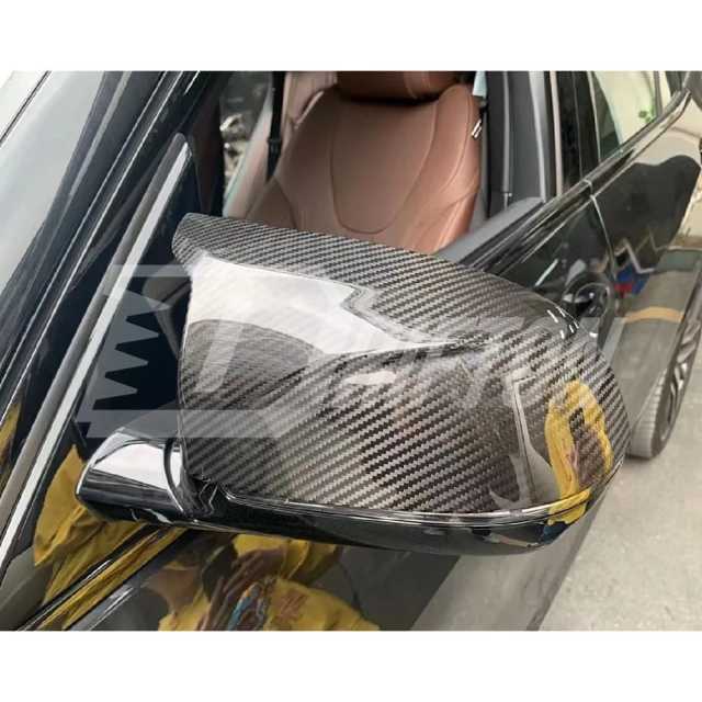 Carbon Fiber Replacement Side Mirror Cap For BMW X6 G06 2019-2023
