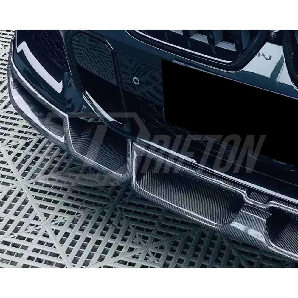 LD Style Carbon Fiber Front Lip For BMW X6 G06 2019-2023