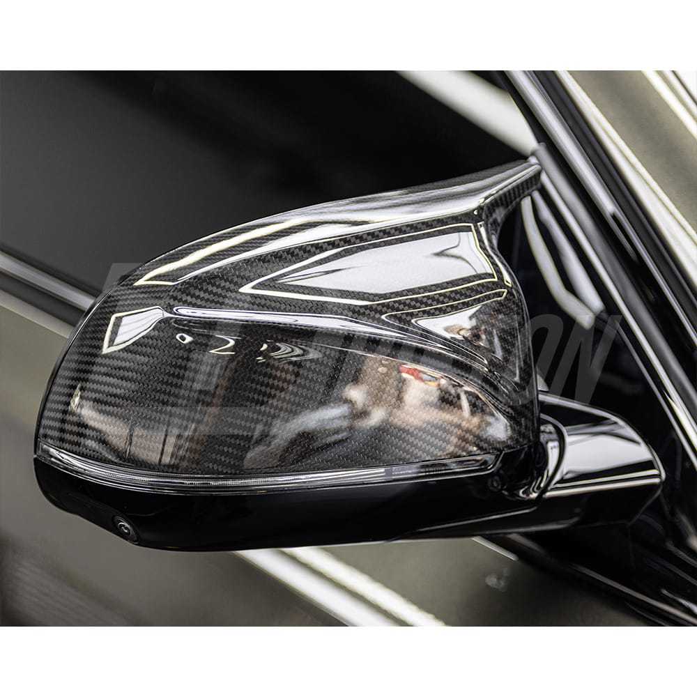 AN Style Carbon Fiber Replacement Side Mirror Cap For BMW X6 G06 2019-2023