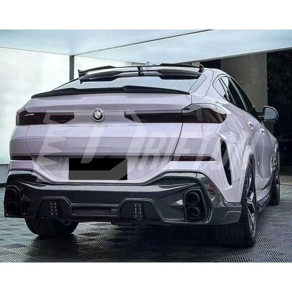 LD Style Carbon Fiber Side Skirt For BMW X6 G06 2019-2023