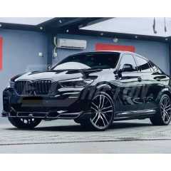 LD Style Carbon Fiber Front Lip For BMW X6 G06 2019-2023