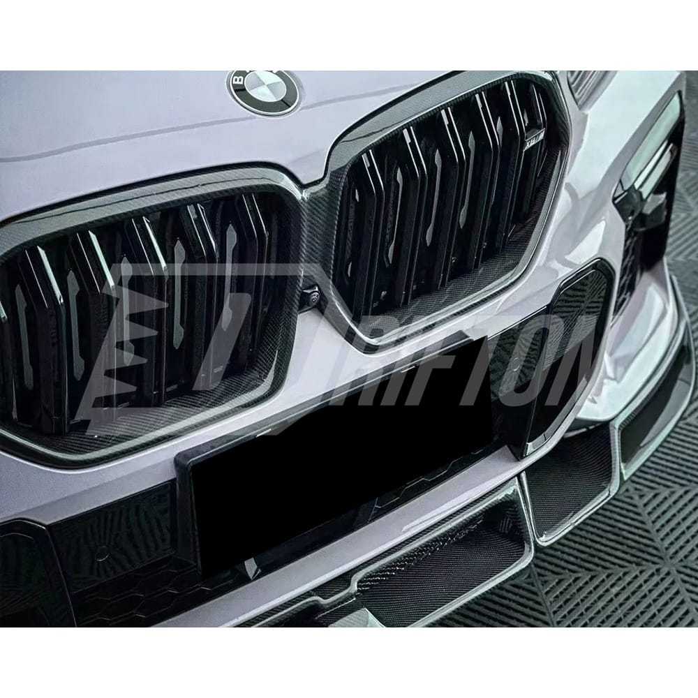 LD Style Carbon Fiber Front Grille For BMW X6 G06 2019-2023