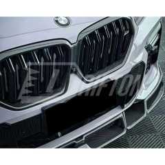 LD Style Carbon Fiber Front Grille For BMW X6 G06 2019-2023