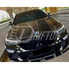 LD Style Carbon Fiber Hood For BMW X6 G06 2019-2023