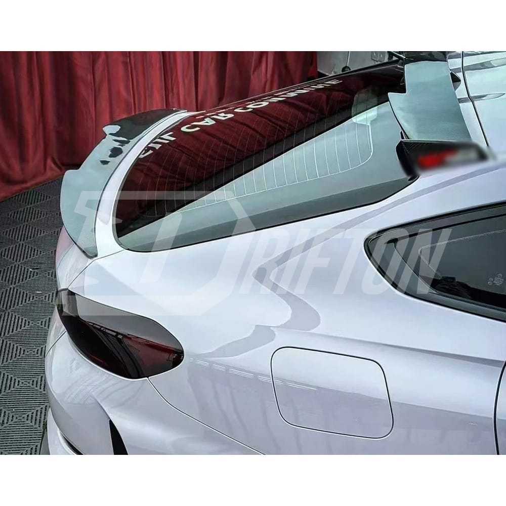 LD Style Carbon Fiber Trunk Spoiler Rear Wing For BMW X6 G06 2019-2023