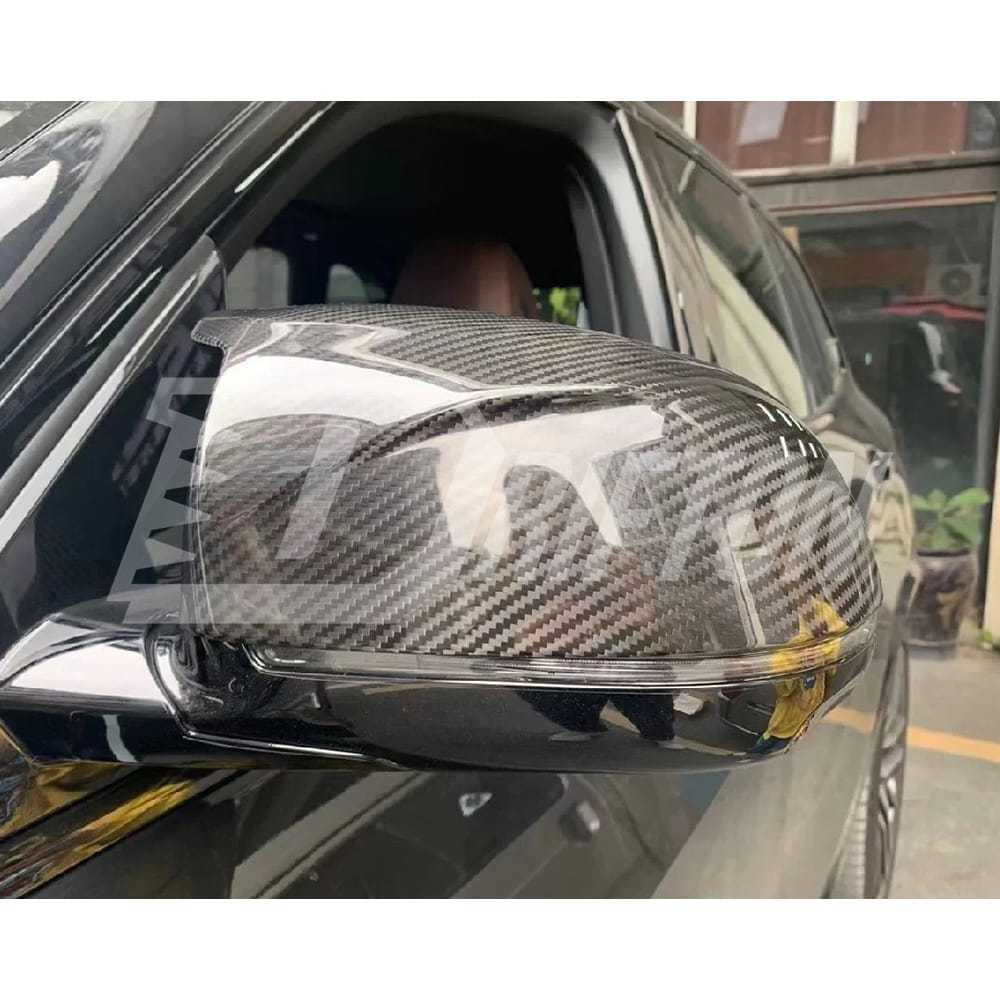 Carbon Fiber Replacement Side Mirror Cap For BMW X6 G06 2019-2023