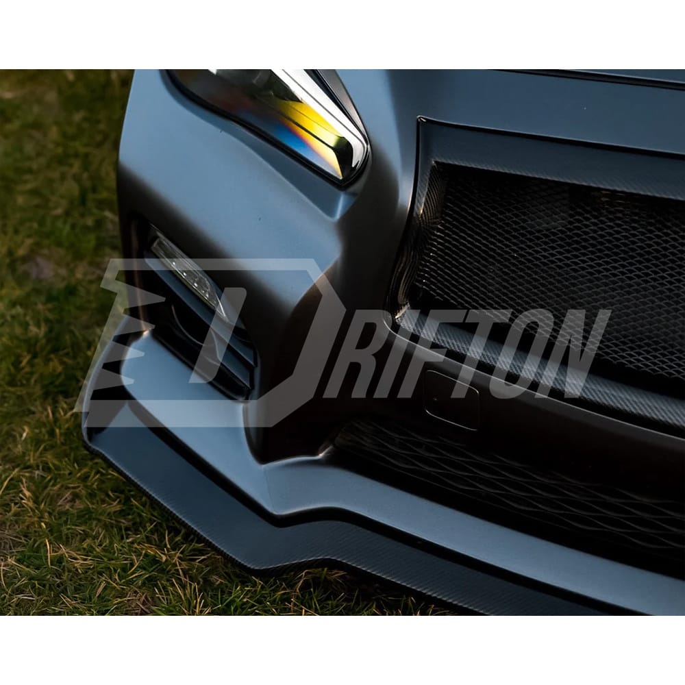 A Style Carbon Fiber Front Lip For INFINITI Q50 2013-2024