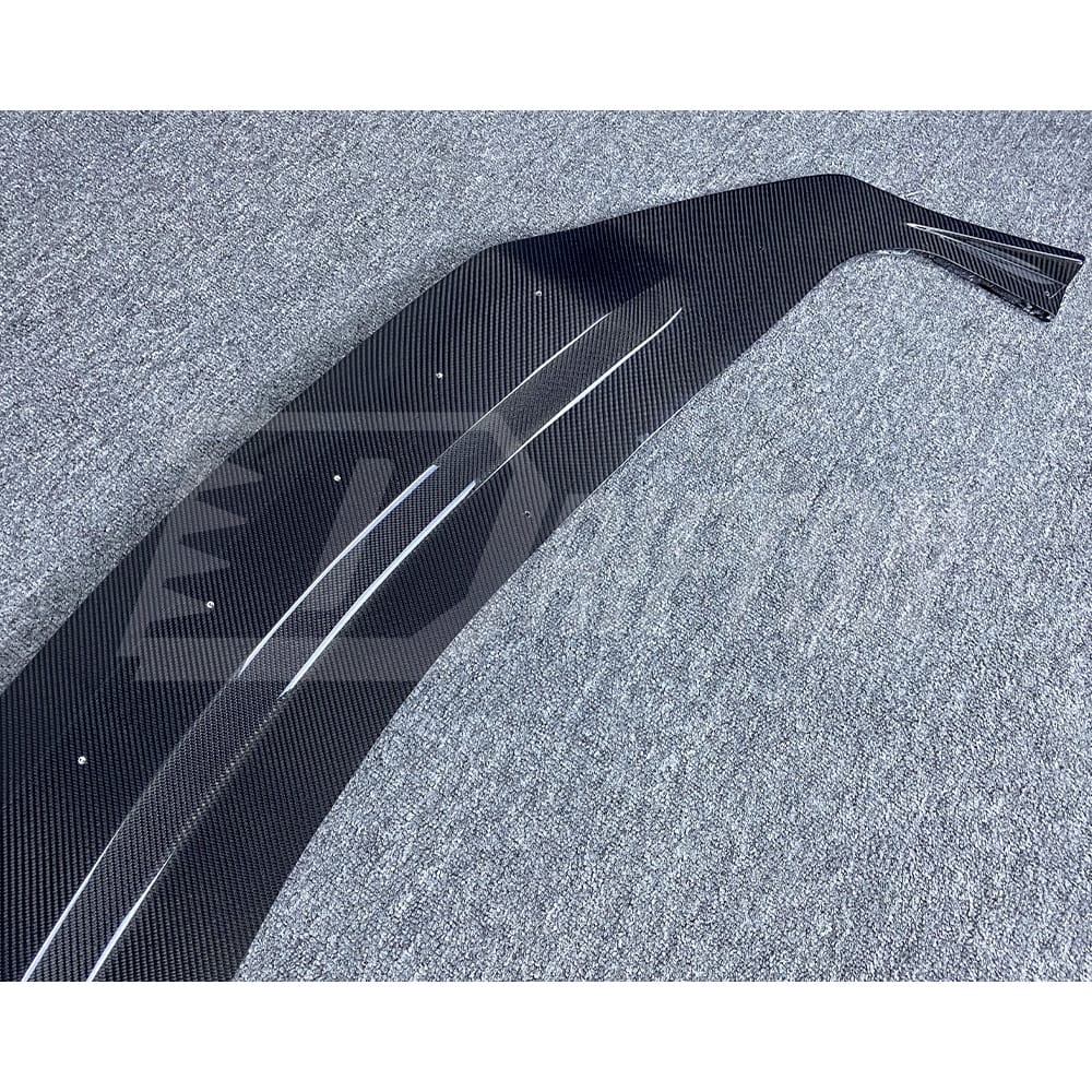 LB Style Partial Carbon Fiber Front Bumper For INFINITI Q50 2013-2017