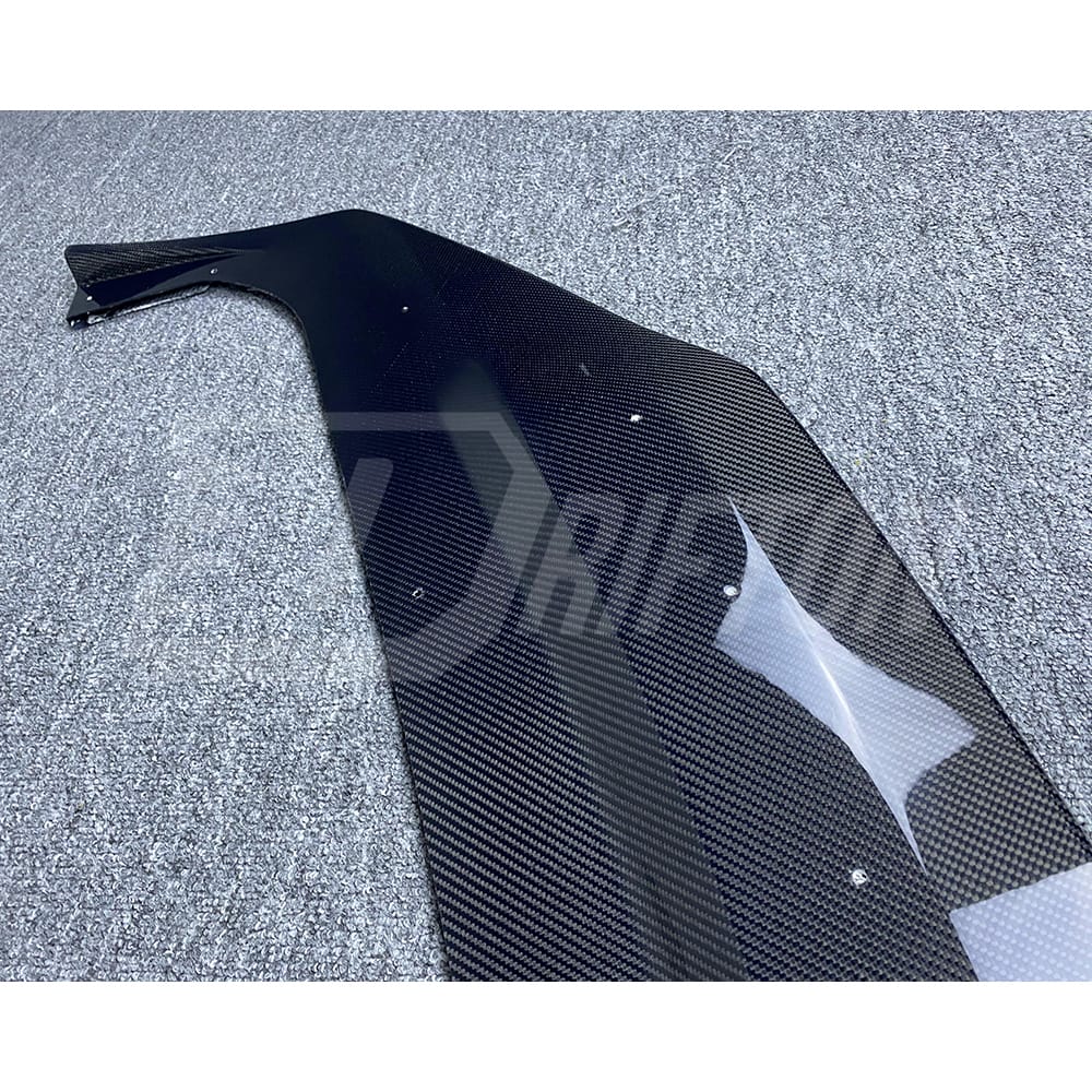 LB Style Partial Carbon Fiber Front Bumper For INFINITI Q50 2013-2017