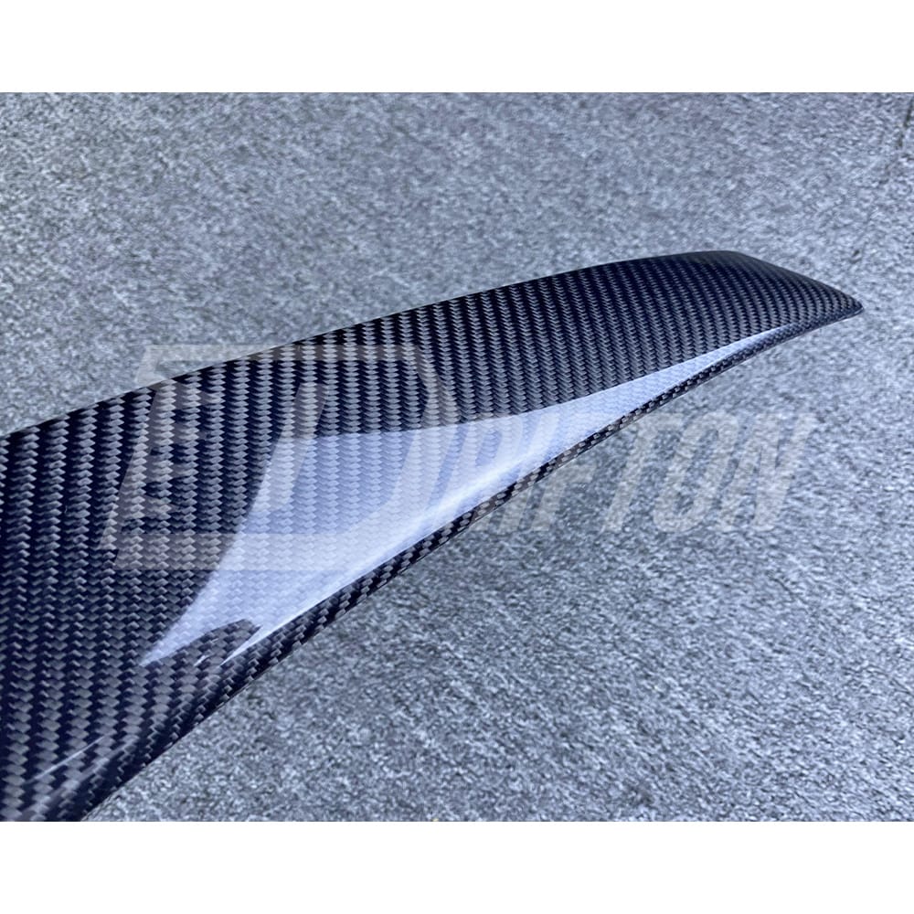 M4 Style Carbon Fiber Rear Spoiler Trunk Wing For INFINITI Q50 2013-2024