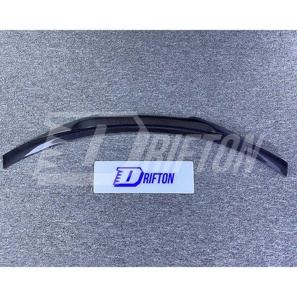 M4 Style Carbon Fiber Rear Spoiler Trunk Wing For INFINITI Q50 2013-2024