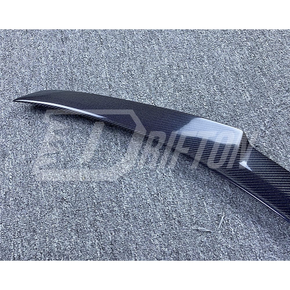 M4 Style Carbon Fiber Rear Spoiler Trunk Wing For INFINITI Q50 2013-2024