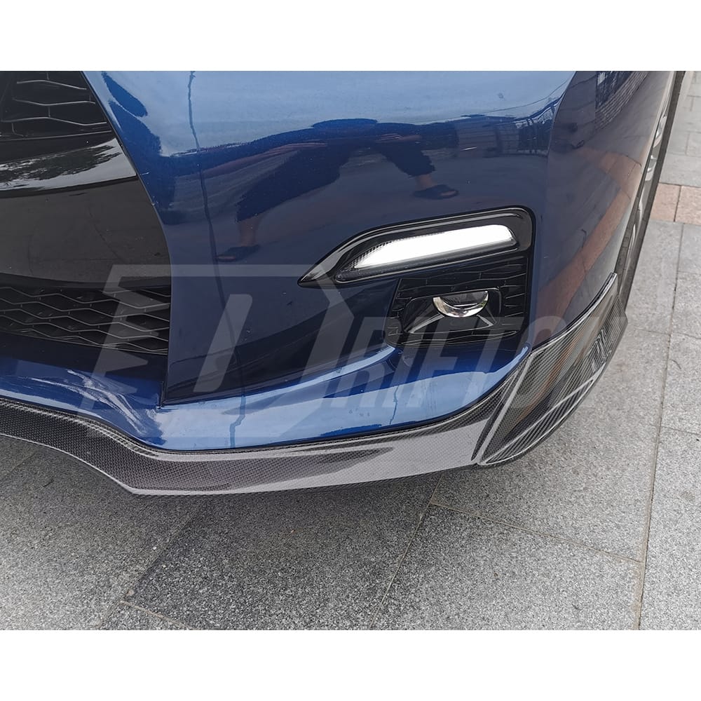 Varis Style Carbon Fiber Front Lip For INFINITI Q50 400R