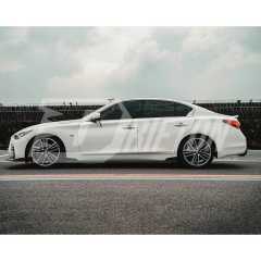 Carbon Fiber Side Skirt For INFINITI Q50 2013-2024