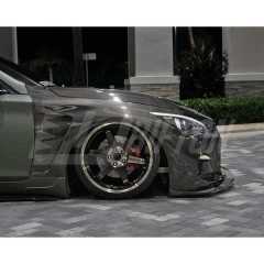 LB Style Full Carbon Fiber Front Bumper For INFINITI Q50 2013-2024