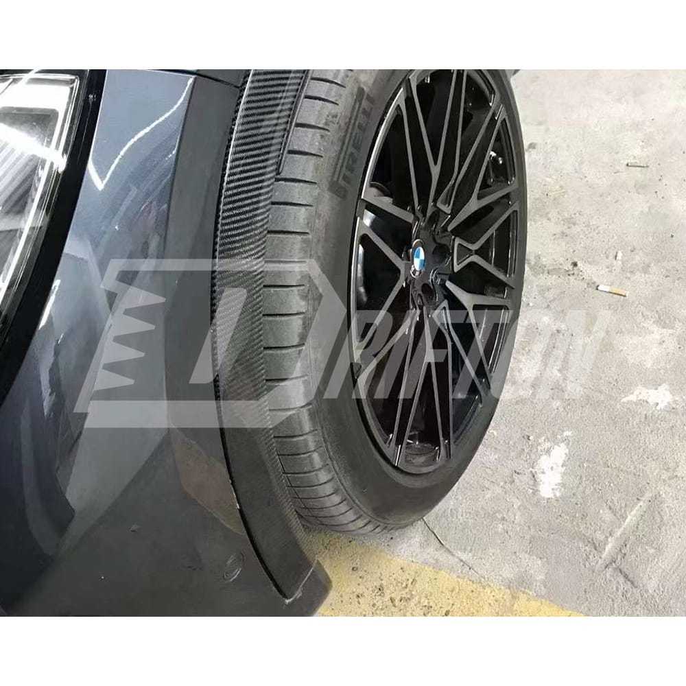 Carbon Fiber Wide Fender Wheel Flare Trim For BMW X6 G06 2019-2023