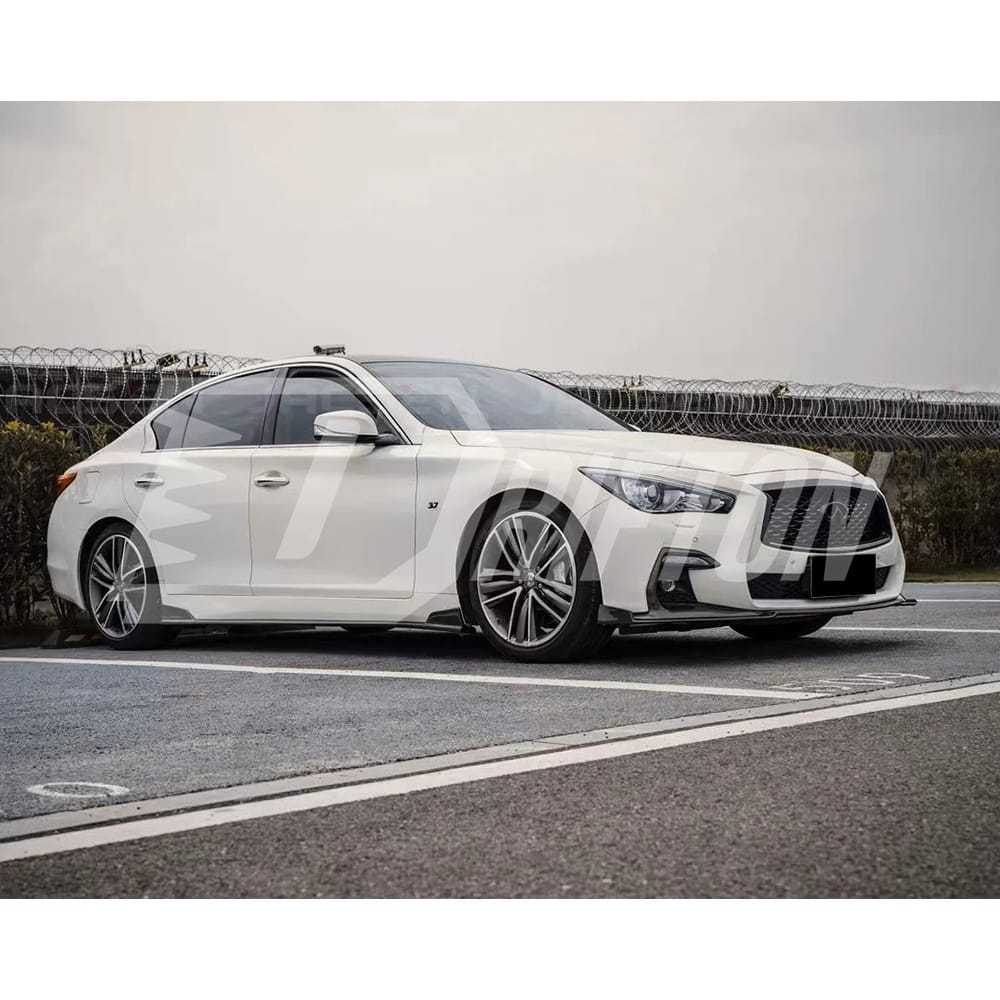 Carbon Fiber Side Skirt For INFINITI Q50 2013-2024