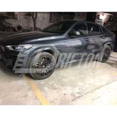 Carbon Fiber Wide Fender Wheel Flare Trim For BMW X6 G06 2019-2023