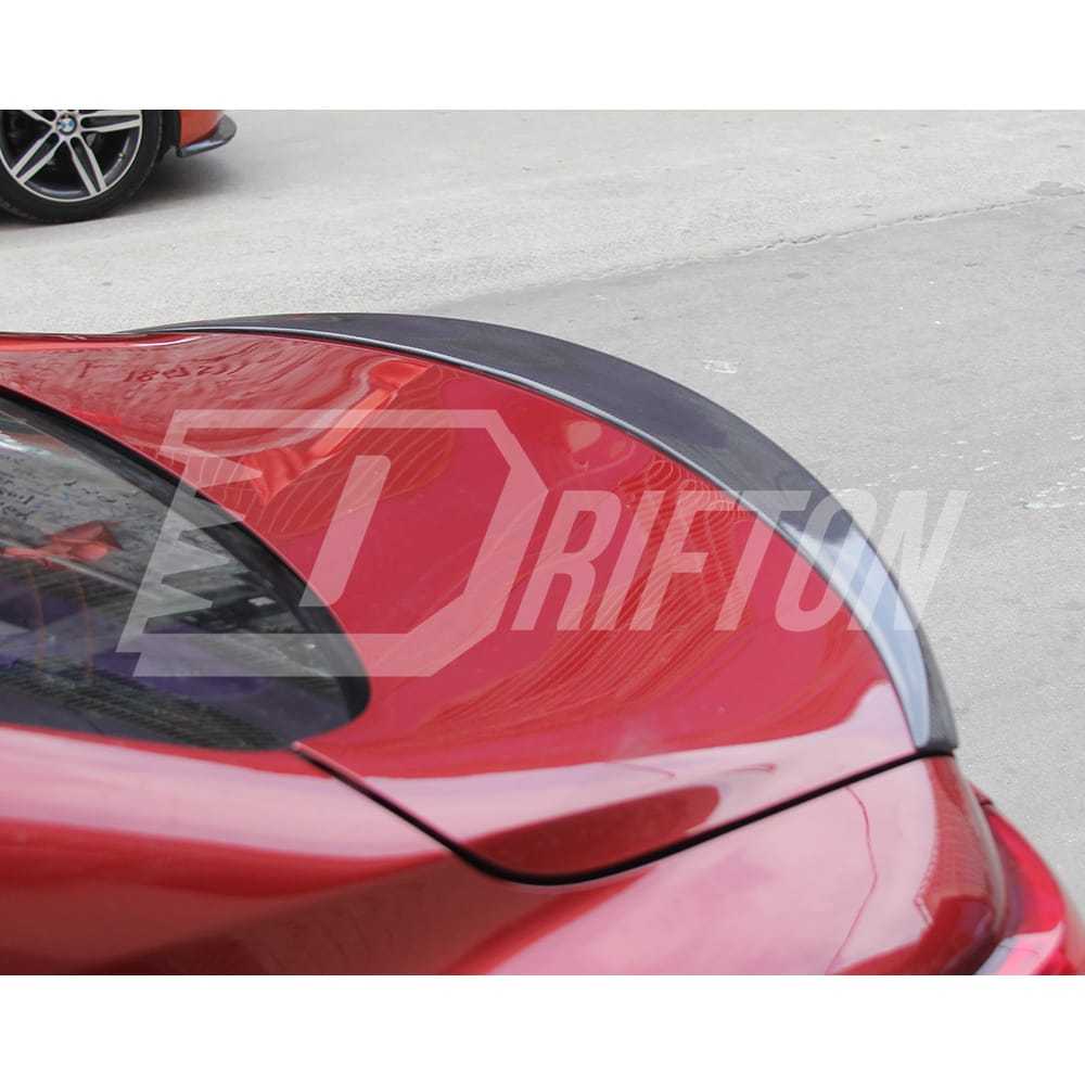 US Style Carbon Fiber Rear Spoiler Trunk Wing For INFINITI Q50 2013-2024