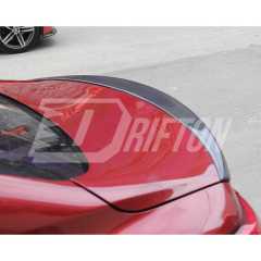 US Style Carbon Fiber Rear Spoiler Trunk Wing For INFINITI Q50 2013-2024