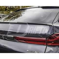 M Style Carbon Fiber Rear Spoiler Trunk Wing For BMW X6 G06 2019-2023