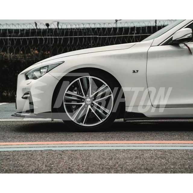 Carbon Fiber Side Skirt For INFINITI Q50 2013-2024