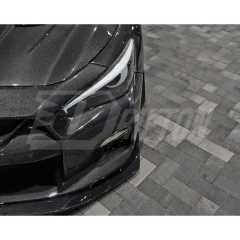 LB Style Full Carbon Fiber Front Bumper For INFINITI Q50 2013-2024