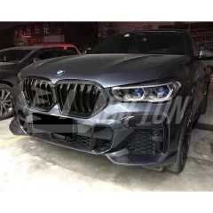 AC Style Carbon Fiber Front Lip For BMW X6 G06 2019-2023