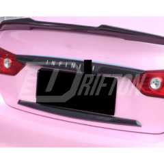 Dry Carbon Fiber Trunk Lid Upper Trim For INFINITI Q50 2013-2017