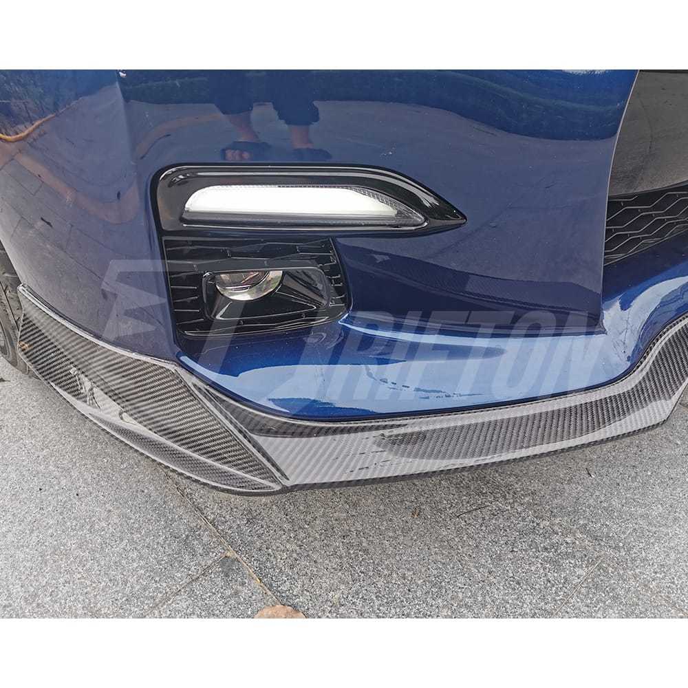 Varis Style Carbon Fiber Front Lip For INFINITI Q50 400R