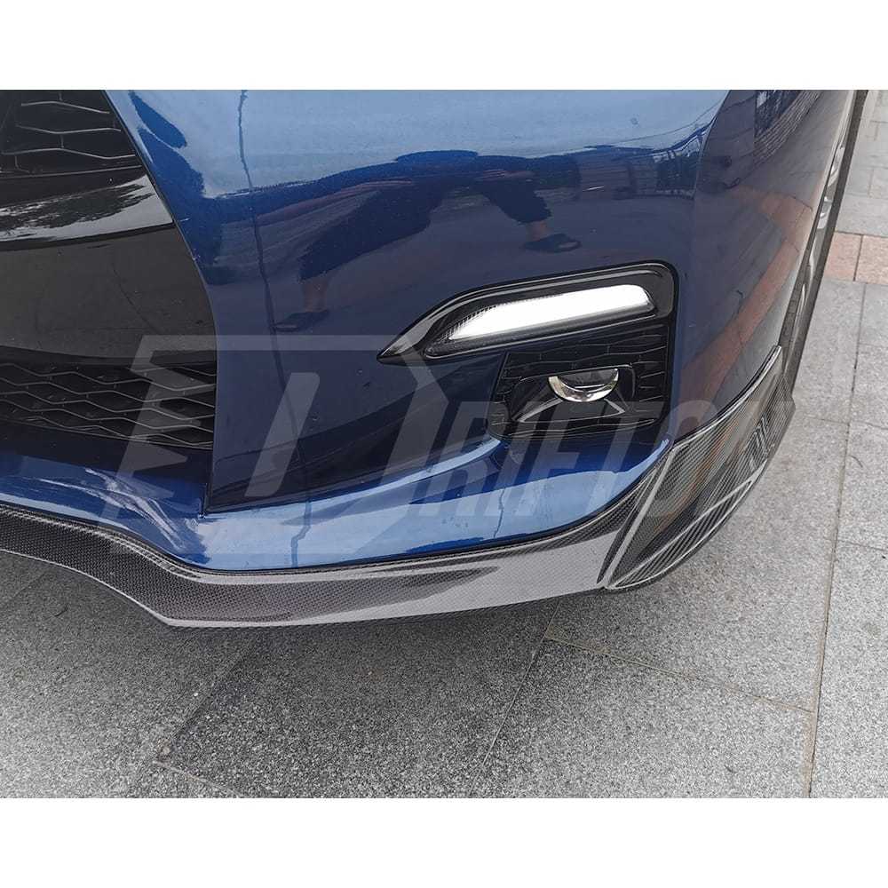Varis Style Carbon Fiber Front Lip For INFINITI Q50 400R