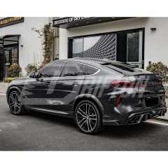 M Style Carbon Fiber Rear Spoiler Trunk Wing For BMW X6 G06 2019-2023