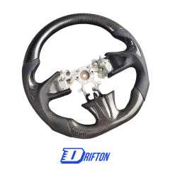 Drifton V1 Style Custom Made Carbon Fiber Steering Wheel For Infiniti Q50 Q50S 2013-2017