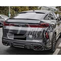 M Style Carbon Fiber Rear Spoiler Trunk Wing For BMW X6 G06 2019-2023