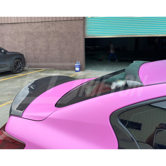 YG Style Carbon Fiber Roof Spoiler Wing For INFINITI Q50 2013-2024