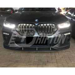 AC Style Carbon Fiber Front Lip For BMW X6 G06 2019-2023