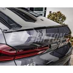M Style Carbon Fiber Rear Spoiler Trunk Wing For BMW X6 G06 2019-2023