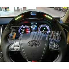 Drifton V1 Style Custom Made Carbon Fiber Steering Wheel For Infiniti Q50 Q50S 2013-2017